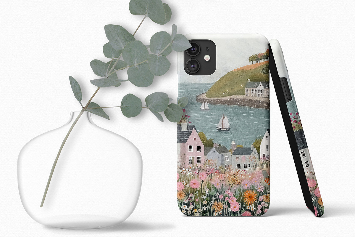 Pink Sailboats, a Decorative Illustration by rileyBgraphics (Photo 6 of 7)