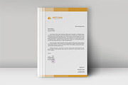 Letterhead Template, a Stationery Template by artisanHR (Thumbnail 2 of 6)