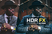 HDR FX - Photoshop Action, an Action Add-On by Willa (Thumbnail 1 of 9)