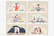 12 Weight Loss Concepts, a Food Illustration by VectorMine (Thumbnail 2 of 7)