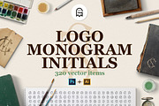 Logo Monogram Initials, a Branding & Logo Template by Graphic Ghost (Thumbnail 1 of 8)