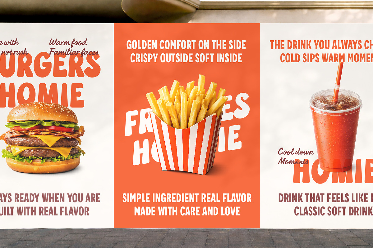Retro Food Branding - Font Bundle, a Script Font by Edignwn Type (Photo 9 of 12)