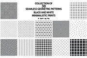 Minimal geometric seamless patterns, a Pattern Graphic by ExpressShop (Thumbnail 1 of 5)