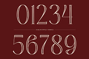 CS Belova Stippled, a Serif Font by Craft Supply Co. (Thumbnail 4 of 8)