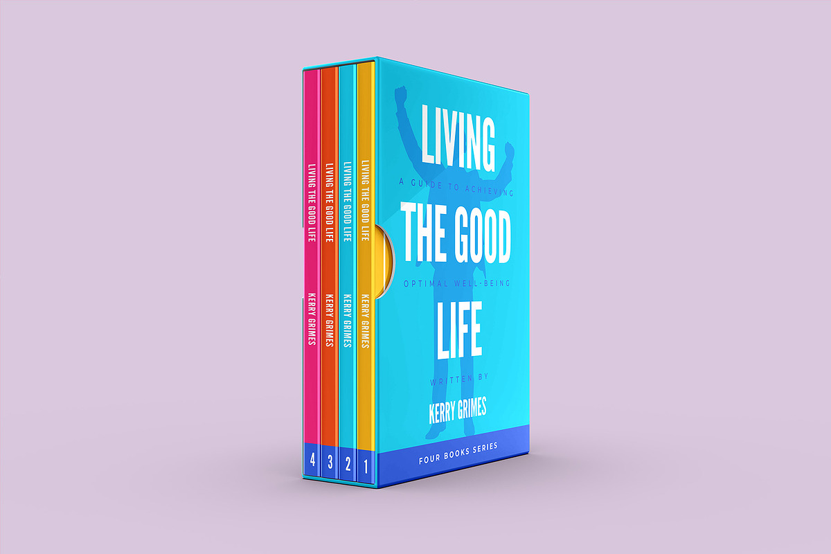 4 Book Box Set Mockup 6x9″ softcover, a Books & Magazine Mockup by Illusiongraphic (Photo 2 of 20)