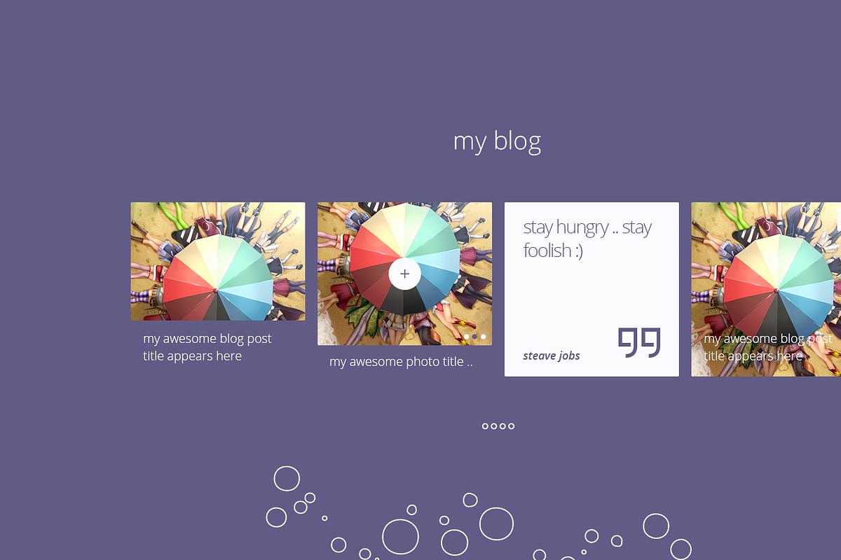 iCan - Personal Website PSD Template, a Websites & App Template by Pixvar Studio (Photo 3 of 5)