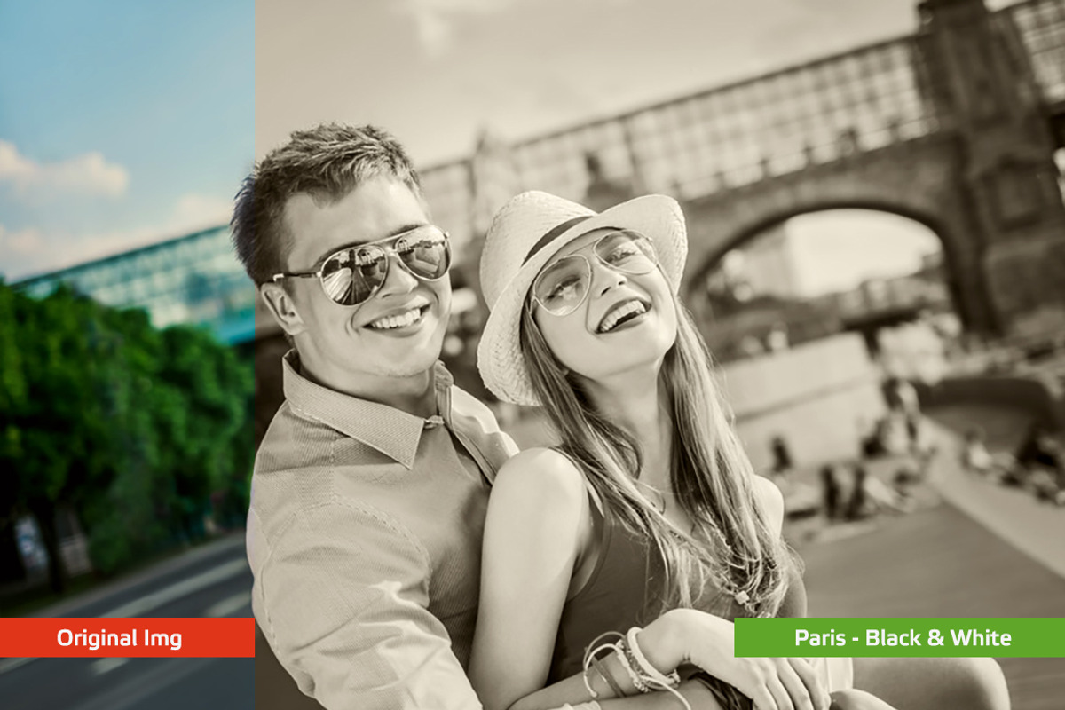 24 Black & White Photoshop Actions, an Action Add-On by Premium Adobe Add-Ons (Photo 2 of 11)