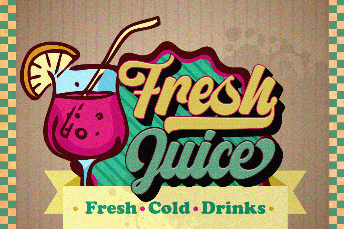 Letter Vintage, a Script Font by Letter Fresh (Photo 3 of 8)