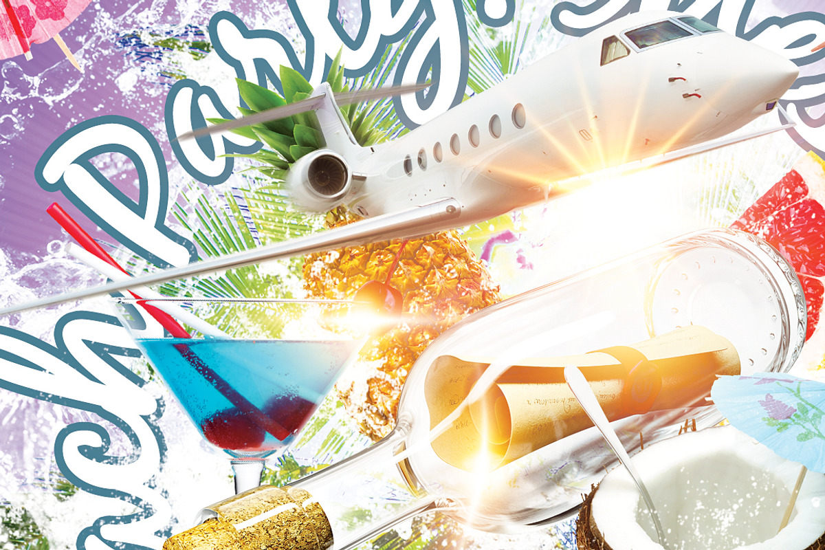 Beach Party Flyer, a Flyer Template by tmcom (Photo 2 of 2)