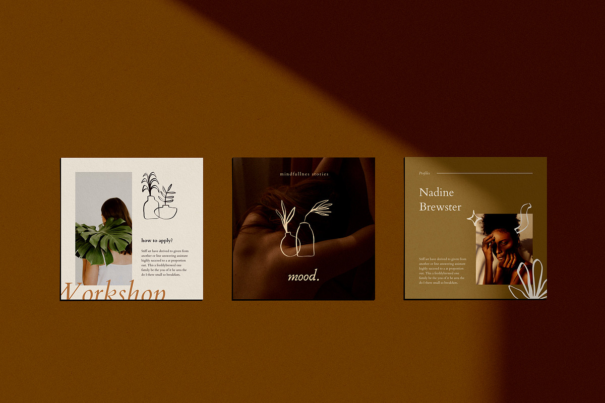 VIERIA - CANVA Instagram Post, a Social Media Template by Elokka Std. (Photo 6 of 11)