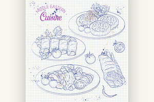 Middle Eastern cuisine, arabian dish