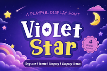 Violet Star - Playful Font