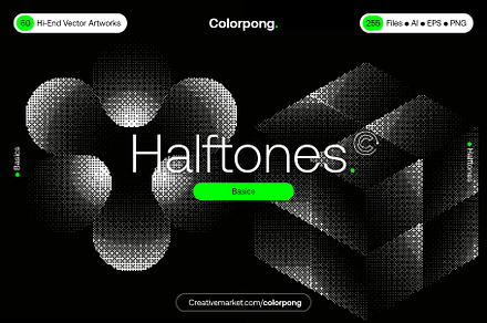 Halftones – Vector Bundle
