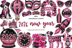 2026 new year sublimation, an Illustration by CreationArt