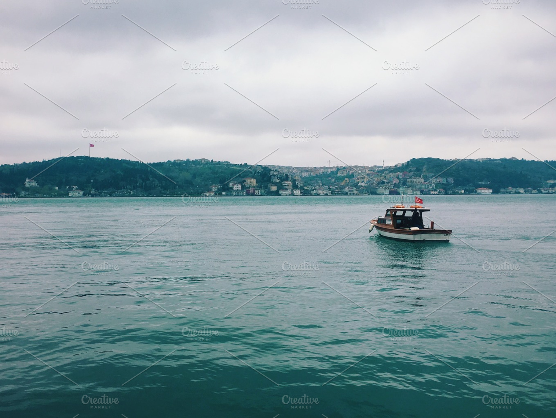 Istanbul containing istanbul, turkey, and sea, a Holiday Photo by Beshr Abdulhadi