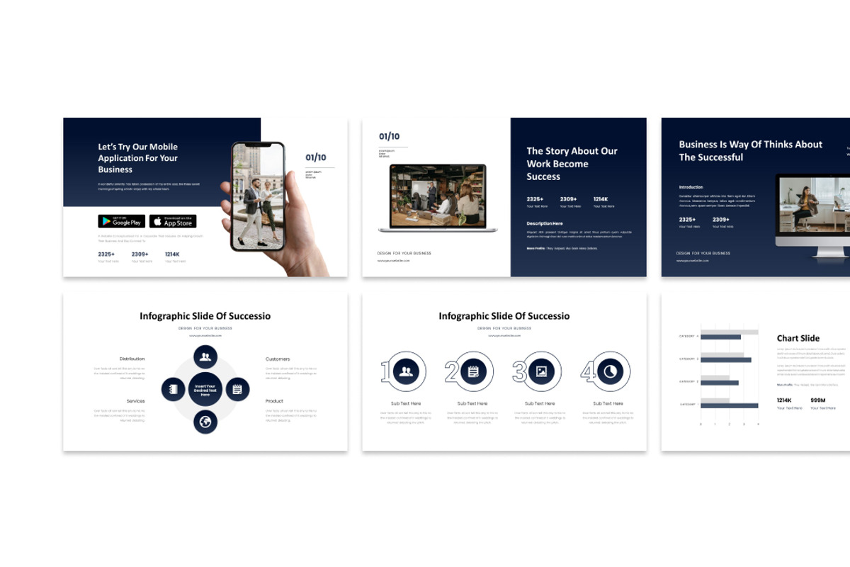 Successio-Business Powerpoint & GS, a Presentation Template by Raseuki (Photo 4 of 5)