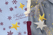 Crepe Snowflakes and Glitter Stars, an Object Graphic by Anzhelika (Thumbnail 7 of 12)