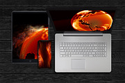 20 Red Abstract Backgrounds, a Technology Illustration by RDShop (Thumbnail 6 of 8)