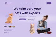 Agency Pet - Landing Page Kit, a Landing Page Template by Website Template (Thumbnail 2 of 3)