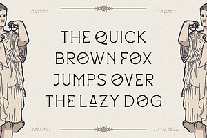 Mackenzin Display Typeface Font