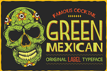 Green Mexican Typeface