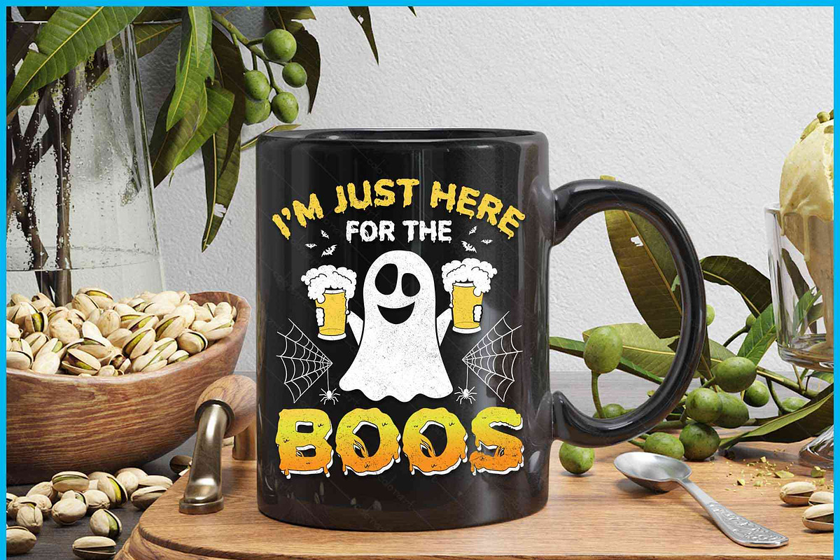Just Here For The Boos SVG, an Object Graphic by Creativeusart (Photo 3 of 4)