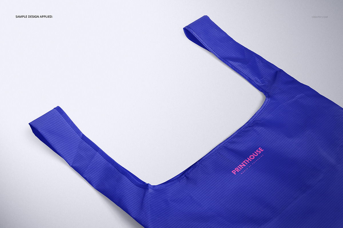 Ripstop Reusable Bag Mockup Set, a Household Mockup by creatsy5 (Photo 10 of 13)