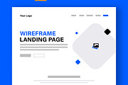 Minimalist Professional Landing Page, a Landing Page Template by ContestDesign (Thumbnail 2 of 6)