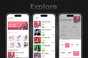 Salon Appointment App | Makeover, an UI Kit Template by Opus LabWorks (Thumbnail 5 of 11)
