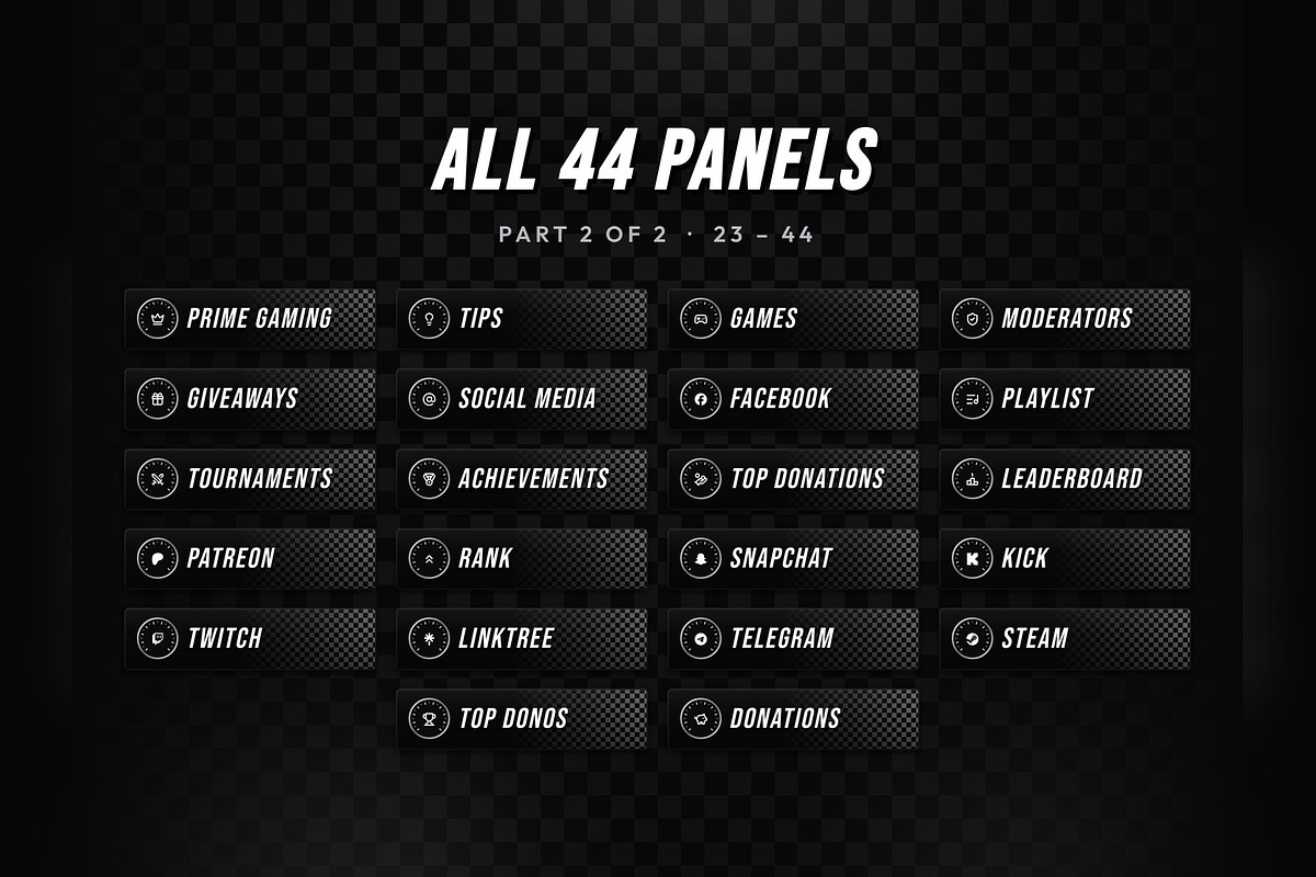 Car Twitch & Kick Panels, an Object Graphic by Gear Store (Photo 3 of 7)