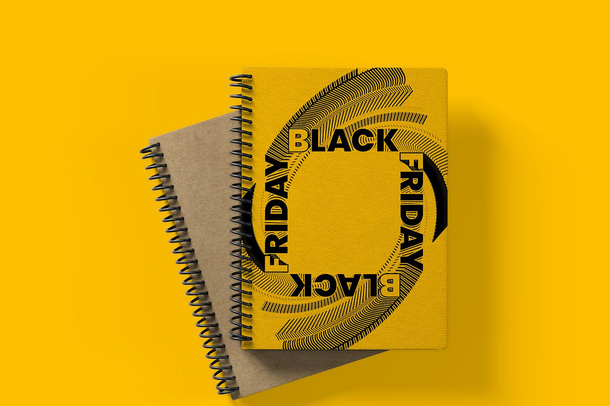 Black Friday Typography Poster Set, a Poster Template by NJ Himel (Photo 111 of 111)