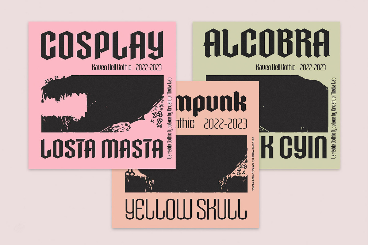 Raven Hell Font | FontCypress