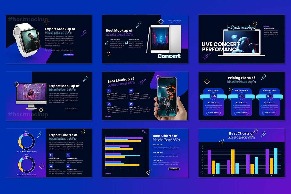 9Twenty - Music Industrial Keynote, a Presentation Template by Dhabee (Photo 2 of 6)