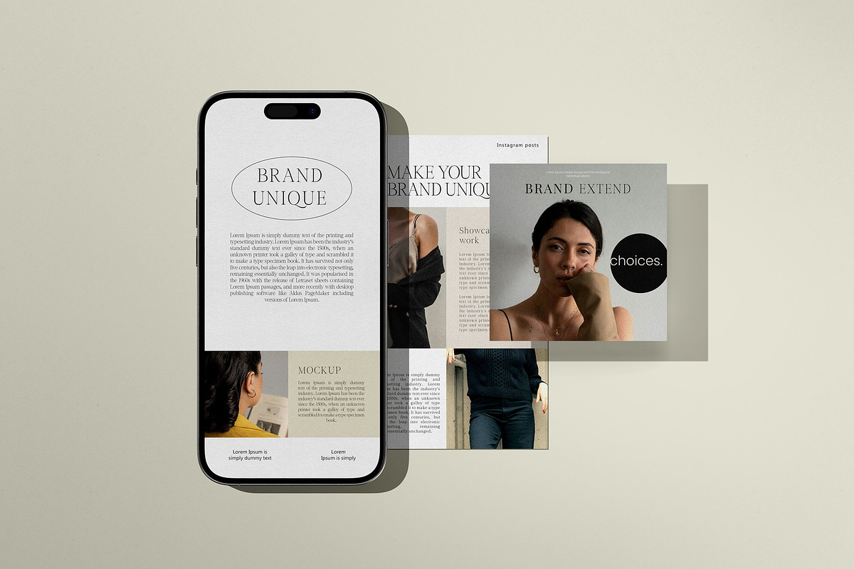 Instagram Post Mockups, an iPhone Mockup by Tahtagraphic (Photo 11 of 18)
