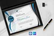 Certificate Template | Canva & Word, a Stationery Template by TelaTemplates (Thumbnail 4 of 5)