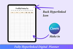 Digital Reading Planner For Ipad