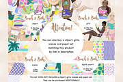 Beach Digital Paper Rainbow Glitter, a Pattern Graphic by GlamArtZhanna (Thumbnail 3 of 3)