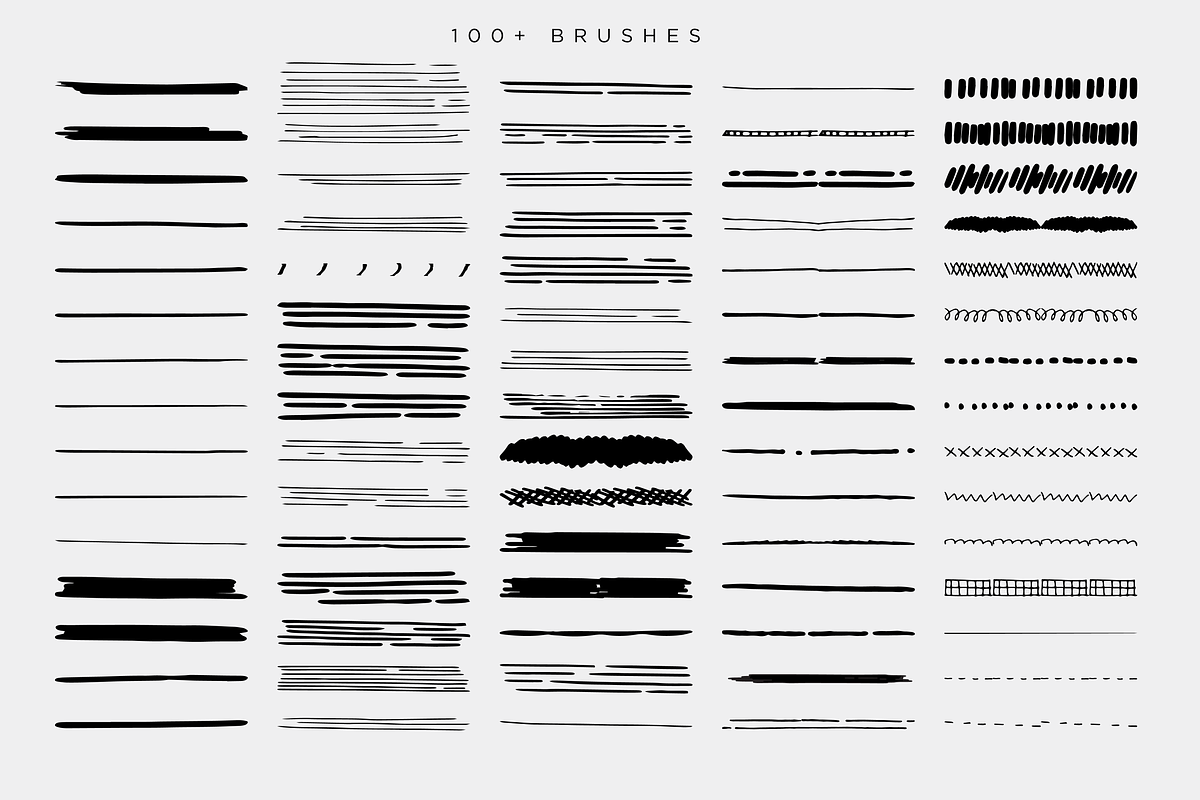 Pen & Ink - Vector Brush Tool Kit preview 2