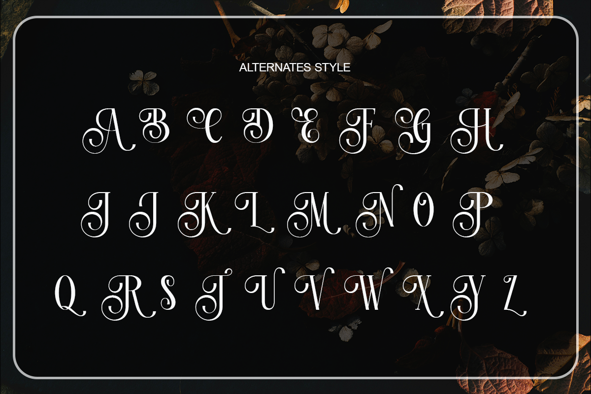 Paradise Loves - Elegant Serif Font, a Serif Font by RagamKata (Photo 9 of 10)