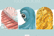 Deep Blue Illustrations #2, an Animal Illustration by GVGraphics (Thumbnail 12 of 12)