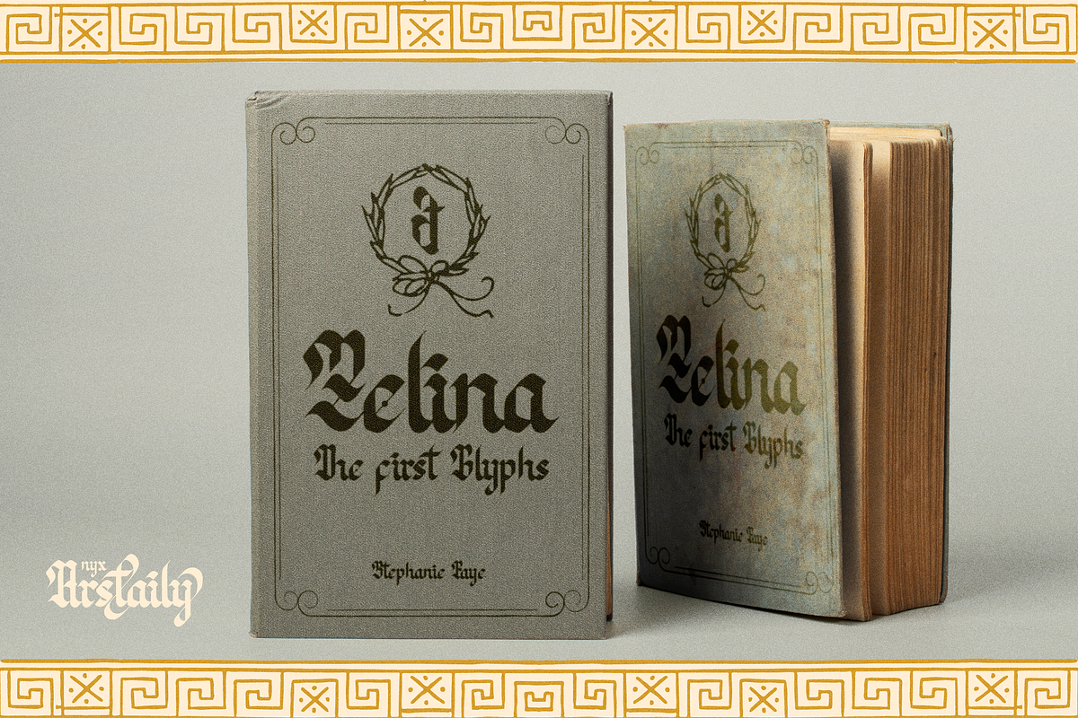Nyx Arstaily | Blackletter Font, a Blackletter Font by Denustudios (Photo 8 of 12)
