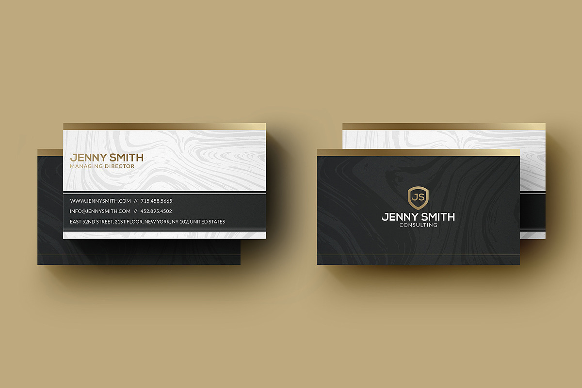 Simple Business Card, a Business Card Template by Marvel (Photo 1 of 5)