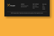 Food Landing Page Design, a Landing Page Template by CreativeShaper (Thumbnail 6 of 6)