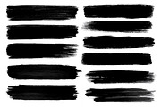Watercolor Stroke Photoshop Brushes, a Brush Add-On by INTENTFX (Thumbnail 3 of 4)