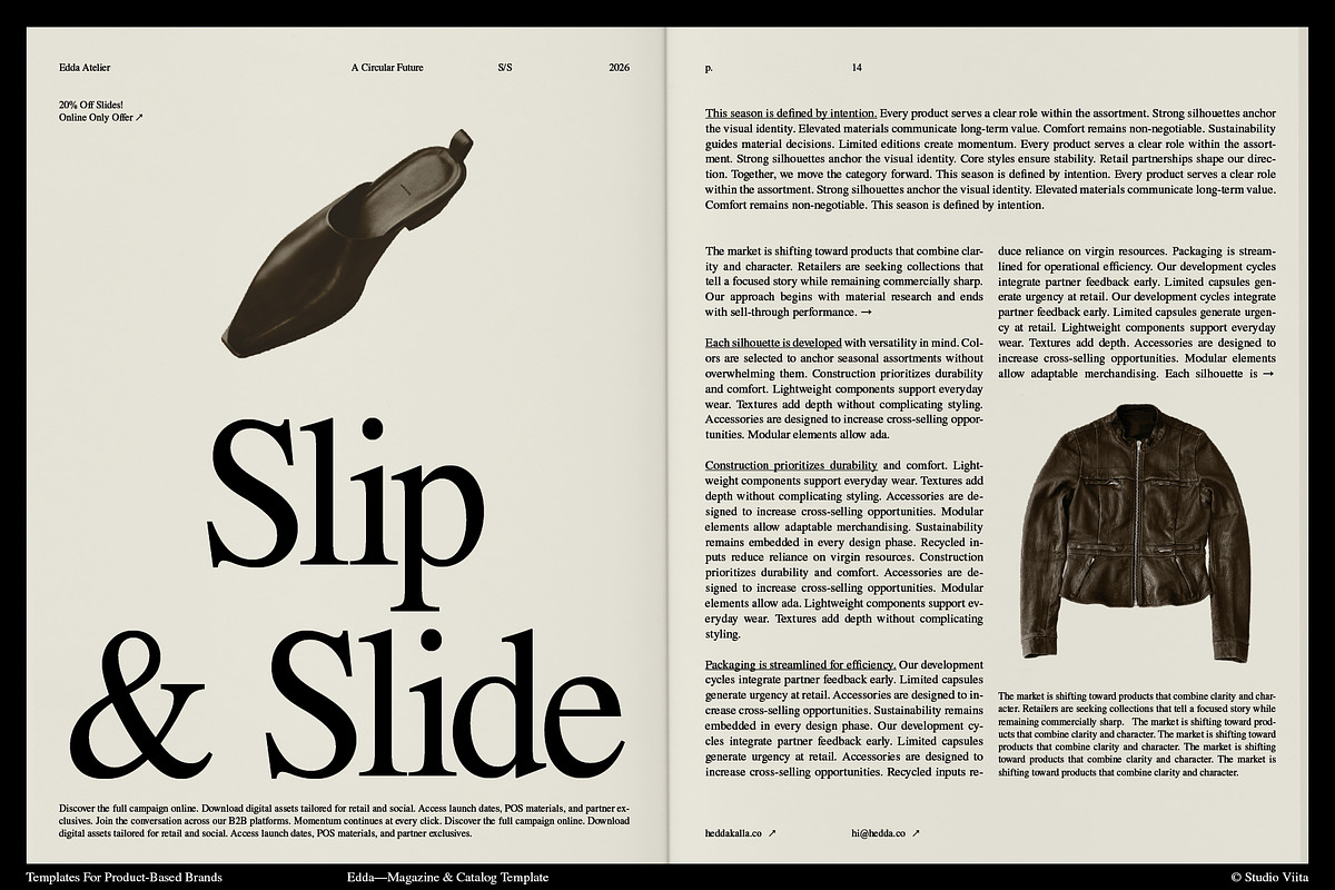 Brand Magazine Template ID⸻Edda, a Branding & Logo Template by Studio Viita (Photo 7 of 11)
