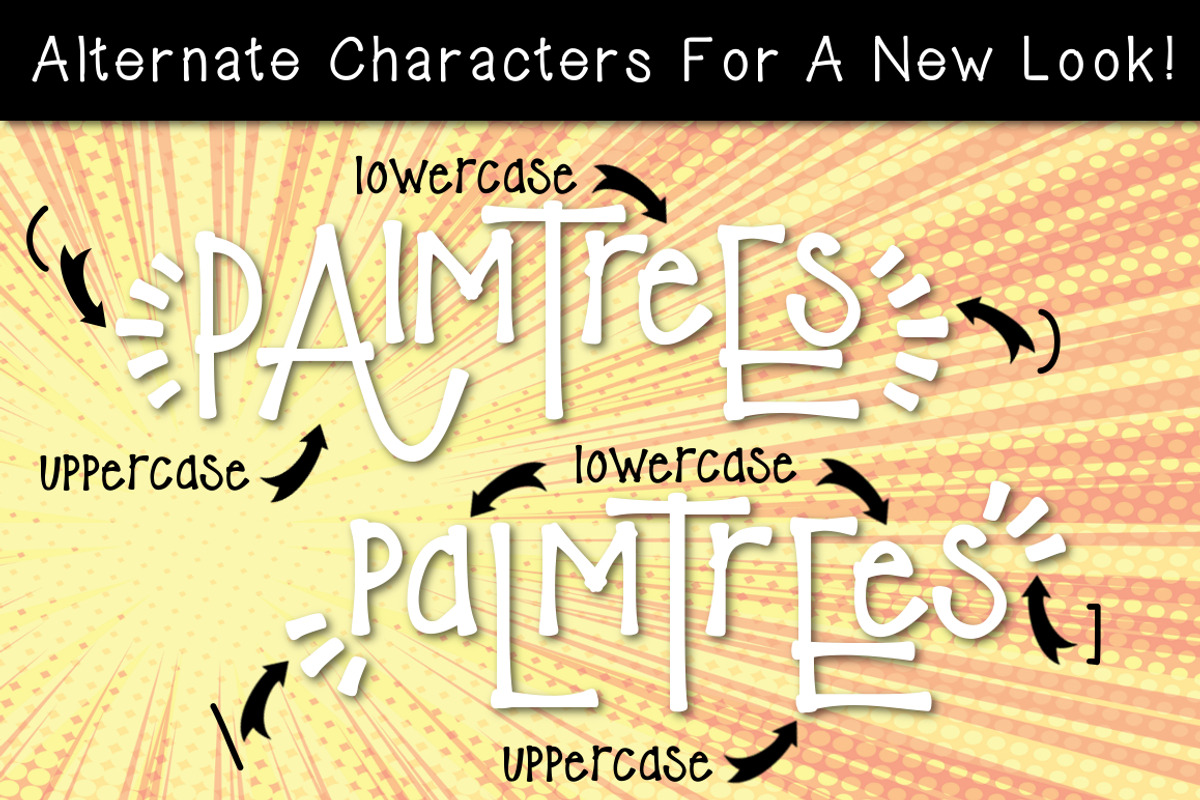 Raydiant a Vibrant Font, a Font by Kitaleigh (Photo 3 of 4)