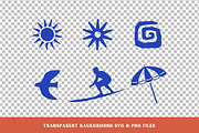 Tropical Summer Icon Collection, a Solid Icon by cd-design.co (Thumbnail 2 of 6)