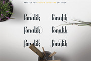 Fonatik Display font + Extras, a Sans Serif Font by VP Fonts (Thumbnail 10 of 21)