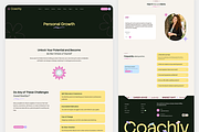 Life Coach Wix Studio Template, a Wix Template by RiveupDigital (Thumbnail 4 of 8)