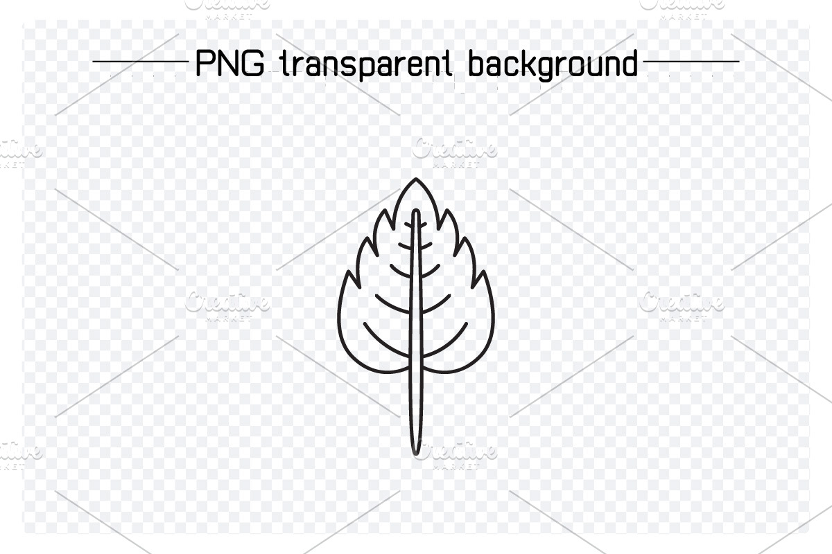 Bundle of Leaf Line Illustrations, an Illustration by Designfour (Photo 4 of 7)
